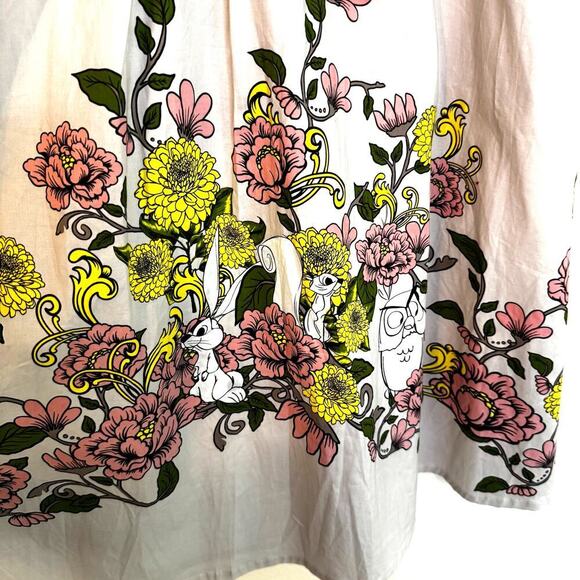 Hot Topic Her Universe Disney Sleeping Beauty Floral Retro Dress Briar Rose 3X - Picture 6 of 10